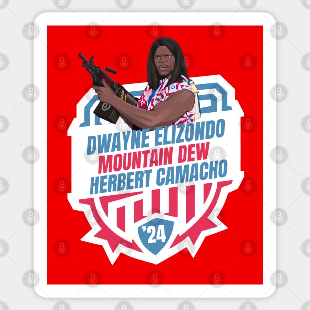 Dwayne Elizondo Mountain Dew Herbert Camacho '24 Sticker by BodinStreet